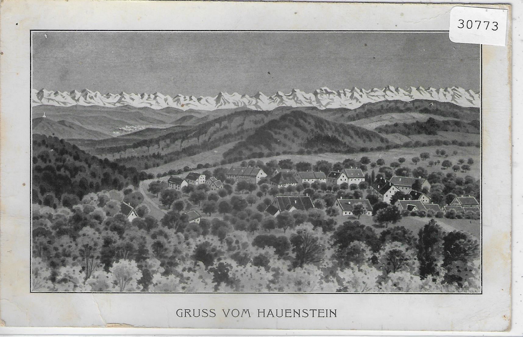 Ansichtskarten: Gruss vom Hauenstein SO – Gebraucht aus Ettingen von Kartenplanet