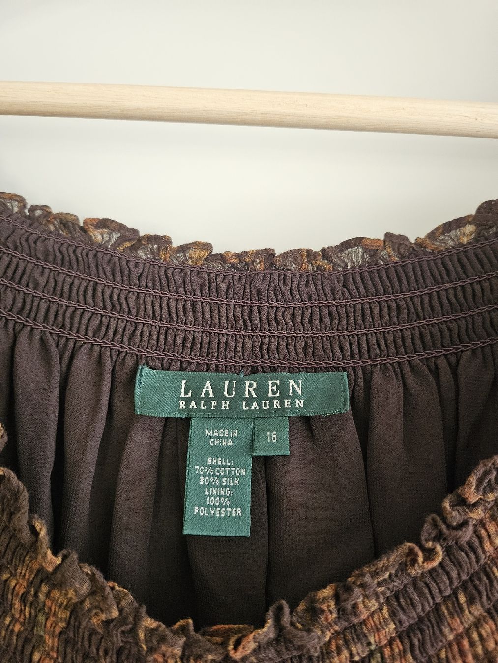 Ralph Lauren Camicette: Ralph Lauren Boho Blouse, Size 16, FREE SHIPPING. – Usato da Kilchberg ZH venduto da Thrift_Shop 2