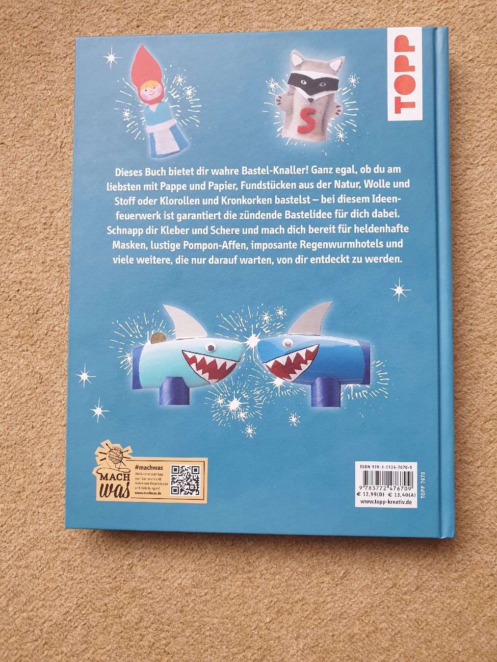 Libri: Bastelbuch "Das grosse Bastel-Feuerwerk" – Nuovo e nell'imballaggio originale da Winterthur venduto da ivo_hmm2 1