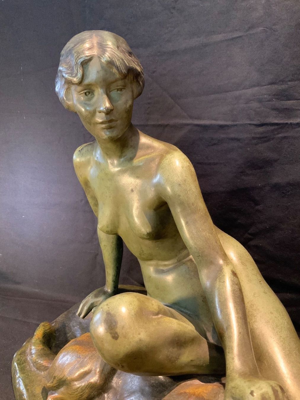 Sculture & Statue: Akt Bronze L. Riché – Usato da La Heutte venduto da Mikeller74