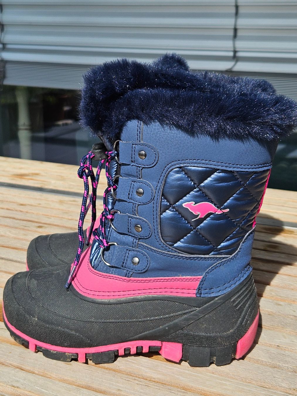 Scarpe per ragazze: MÄDCHEN WINTERSTIEFEL VON KANGAROOS – Nuovo (secondo la descrizione) da Root venduto da LifestyleAccessoires 3