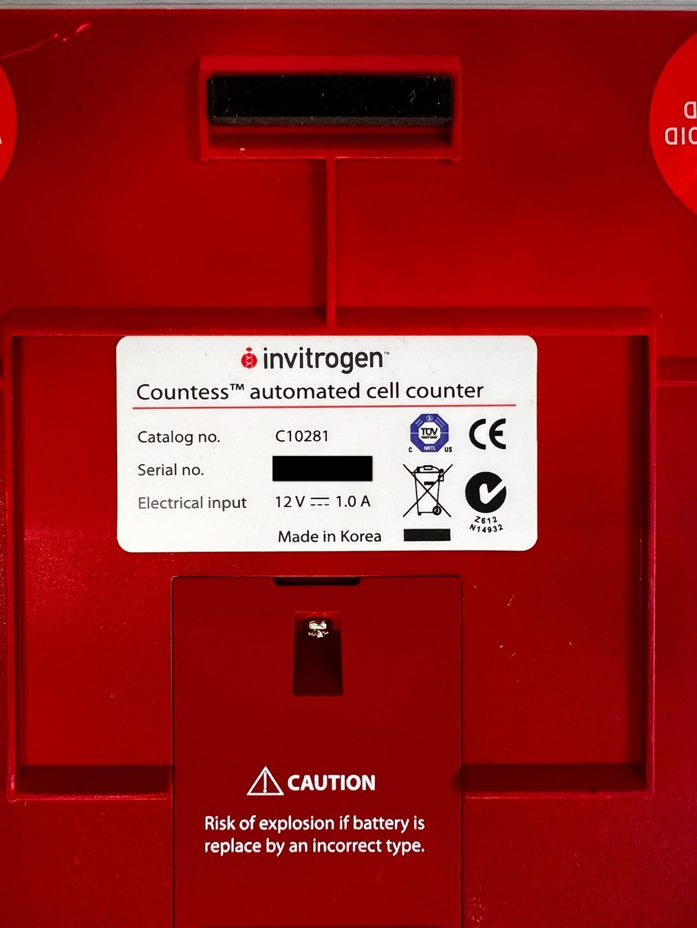 Misurare: Thermo Invitrogen Countess Automated Cell Counter – Usato da Niederdorf venduto da LeptonAG_Labor 5
