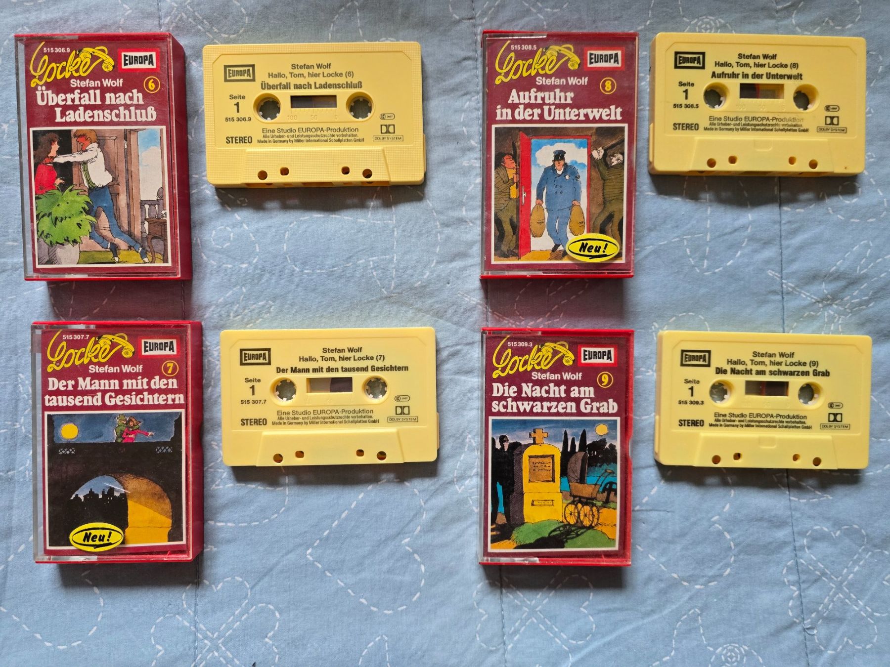 Musicassette: Tom & Locke 2 bis 10 Sammlung RAR – Usato da Luzern venduto da silvermoon12 3