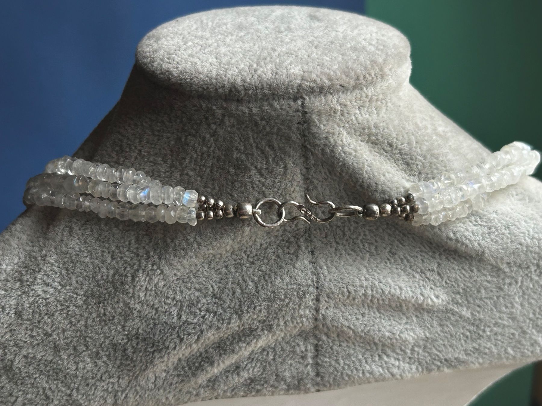 Catenine: Weiss Kette Monstein Silber Anhänger – Usato da Basel venduto da bellespirit 4