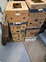 Umzugskartons/ Bananenschachteln