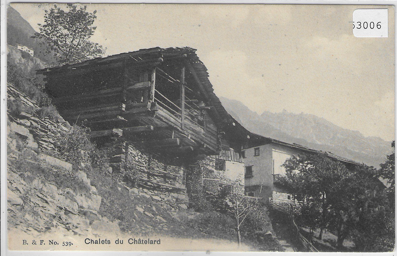 Cartes postales: Chalets du Chatelard – D'occasion à Ettingen par Kartenplanet