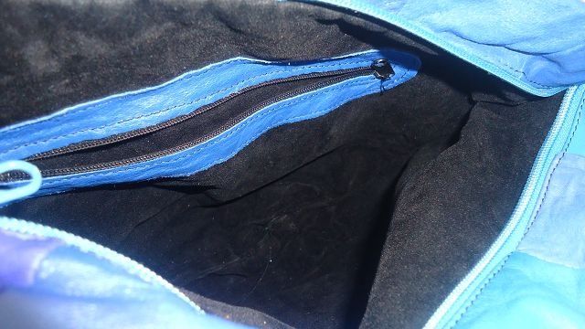 Taschen für Damen: Blaue Ledertasche - Vintage - Handtasche – Neu (gemäss Beschreibung) aus Ergisch von Haemmerli59 2