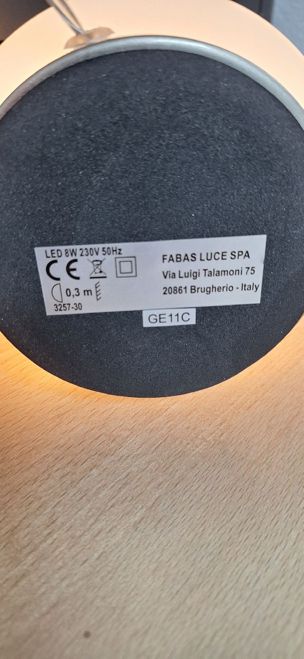 Lampade: Tischleuchte Fabas Luce – Usato da Ballwil venduto da Pat-1962 3