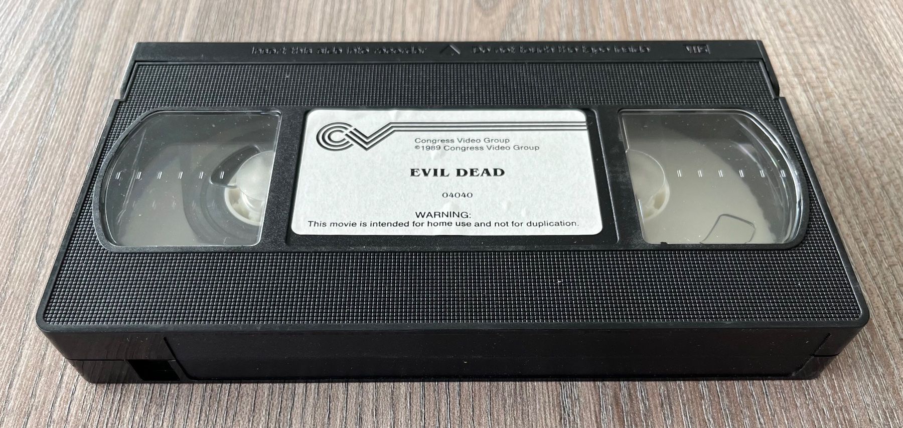 Tutti i VHS: The Evil Dead VHS - Congress Video Group – Usato da Malters venduto da starfighter01 6