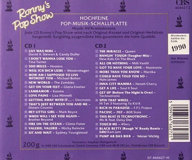 CD: Ronny's Pop Show 15 – Usato da Grüningen venduto da azulverde 1