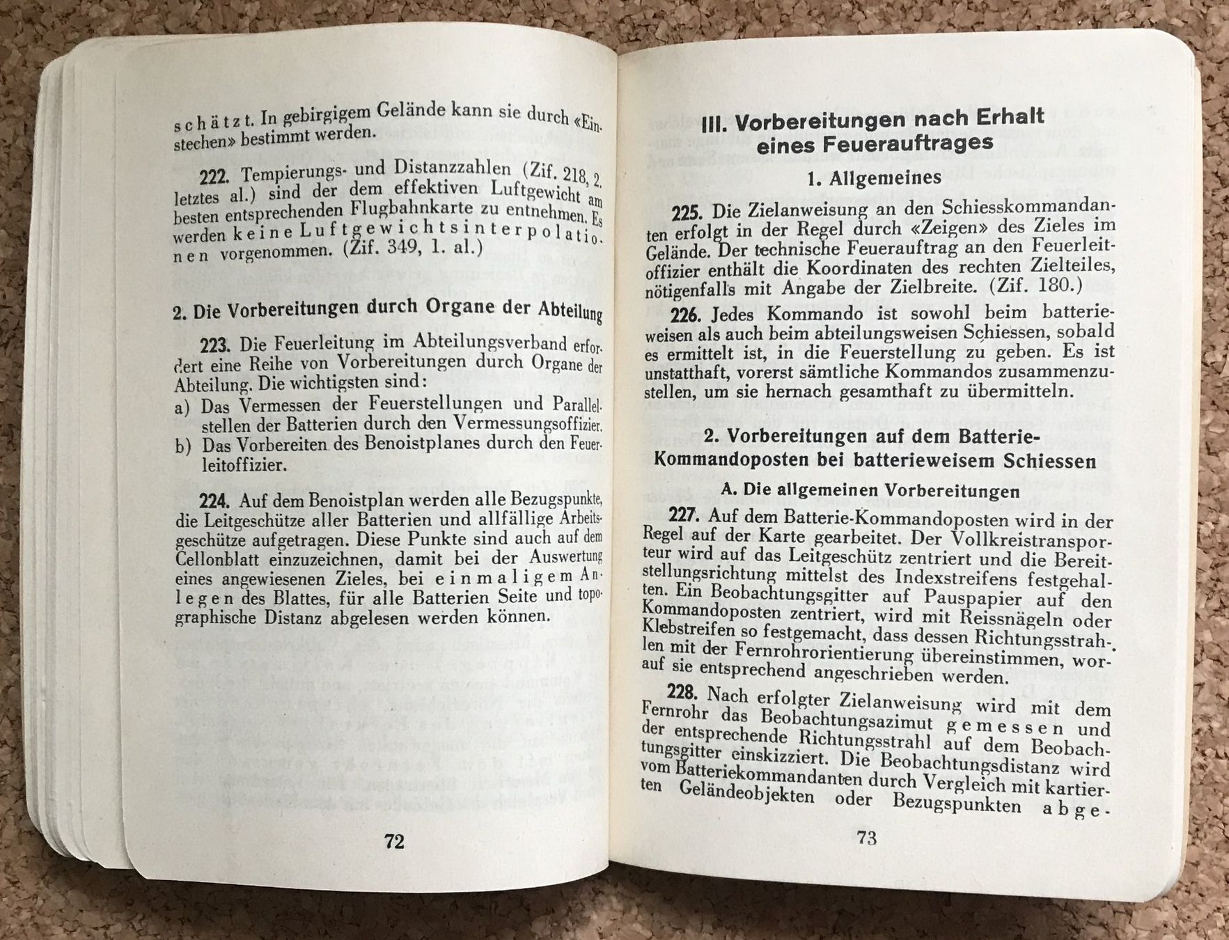 Schweizer Armee Armi bianche: SCHWEIZER ARMEE DAS SCHIESSEN DER ARTILLERIE 1948 – Usato da Ostermundigen venduto da wini63 5