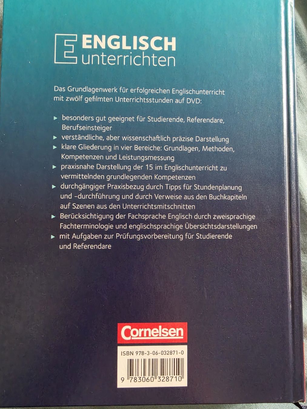Libri: Englisch Unterrichten, E. Thaler, Cornelsen mit DVD, NEU – Nuovo (secondo la descrizione) da Oberbipp venduto da tori17 1