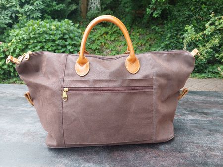 JUMP Reisetasche, Leder, braun, sehr guter Zustand