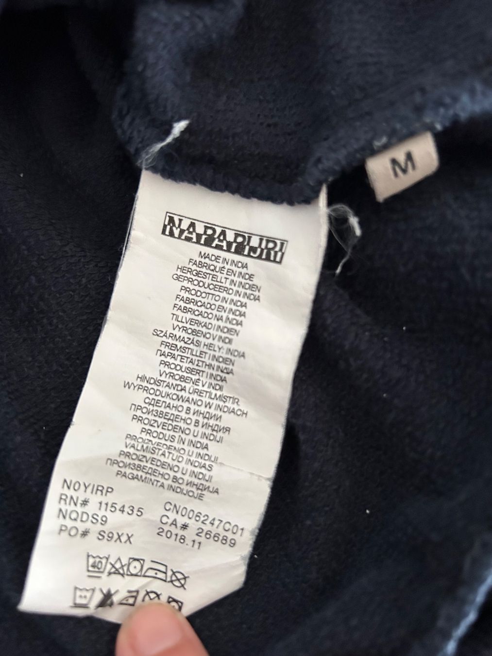 Napapijri Giacche: Napapijri Sweatshirt – Usato da Erlenbach ZH venduto da Syssi_C 4