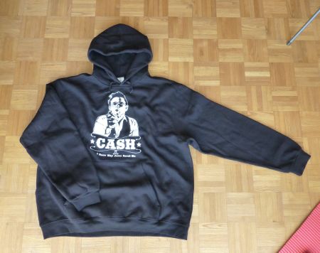 Johnny Cash Kapuzen Pullover XXXL Unisex