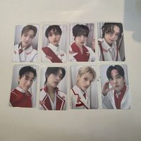 Ateez ot8 photocard set  benefit card from aniteez popup