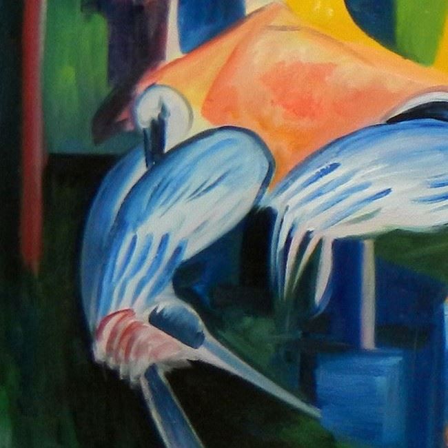 Riproduzioni & Creazioni: August Macke Zoologischer Garten – Nuovo (secondo la descrizione) da Larnaca venduto da KunstDepot24 2