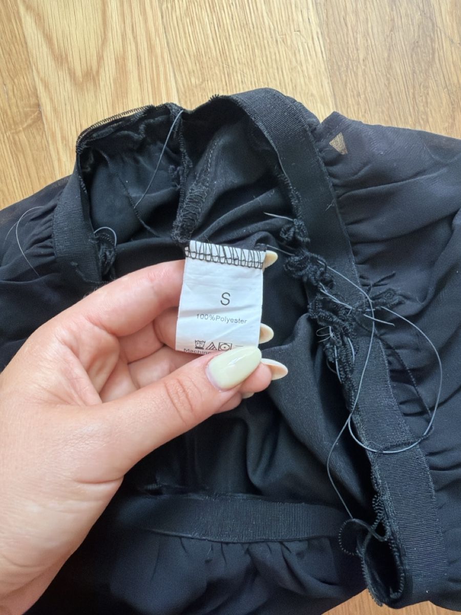 Jupes: Jupe transparente noire  – D'occasion à Le Locle par Mayd_h 3