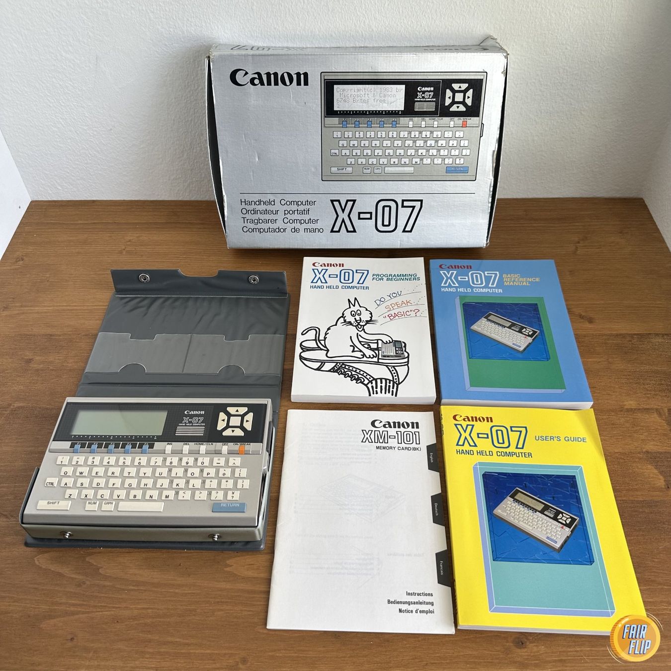 PCs: Canon X-07 Handheld Computer OVP – D'occasion à Luzern par fairflip 1