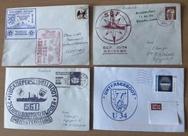 4 Schiffspostbriefe - Deutsche Marine (27)