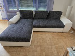 Ecksofa mit Bettfunktion, top Zustand, gemütlich und Robust
