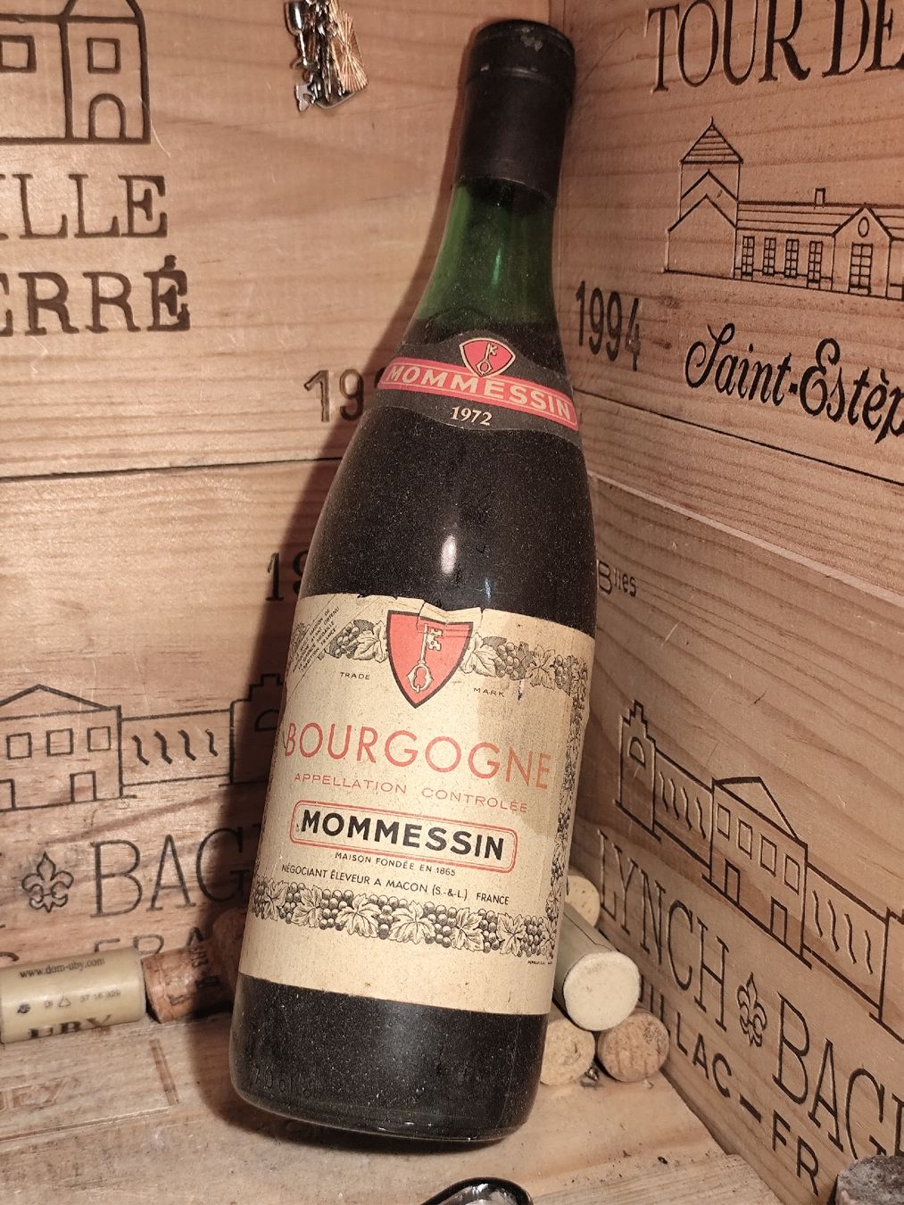 Vino: 1972Mommessin Bourgogne – Nuovo (secondo la descrizione) da Büsserach venduto da Vintage-vins