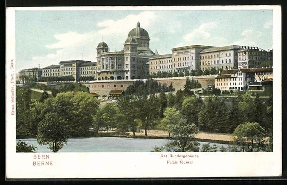 Cartoline postali: AK Bern, Das Bundesgebäude – Usato da Berlin venduto da bartko-reher