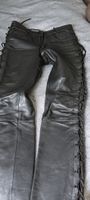 Lady Motorrad Lederhose mit Schnürung
