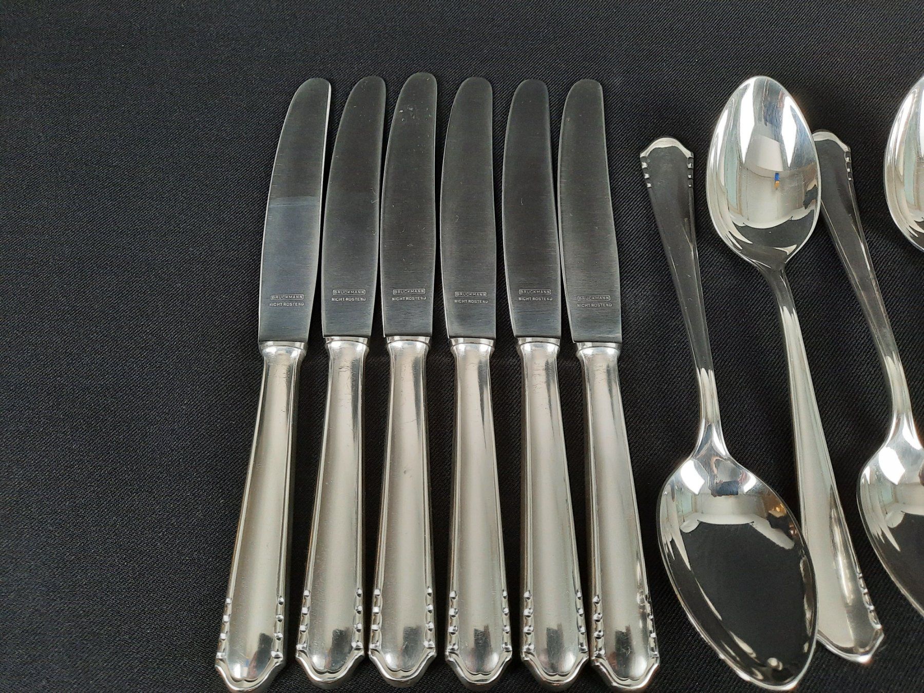 Set di posate: BRUCKMANN Silberbesteck 90 24-teiligs Set – Usato da Beinwil am See venduto da Restwert_Beinwil 6
