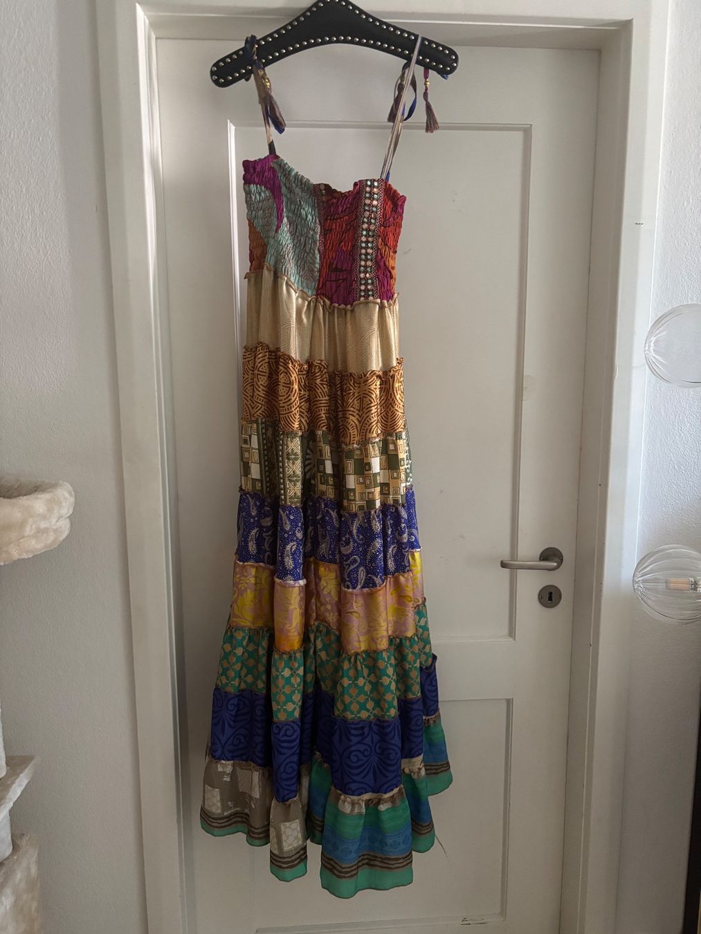Kleider: Rock bunt, , Patchwork, Spiegelstickerei – Neu (gemäss Beschreibung) aus Aarau von VintageRebel