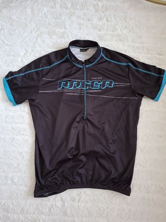 Maillot de cyclisme Racer noir bleu taille XXl