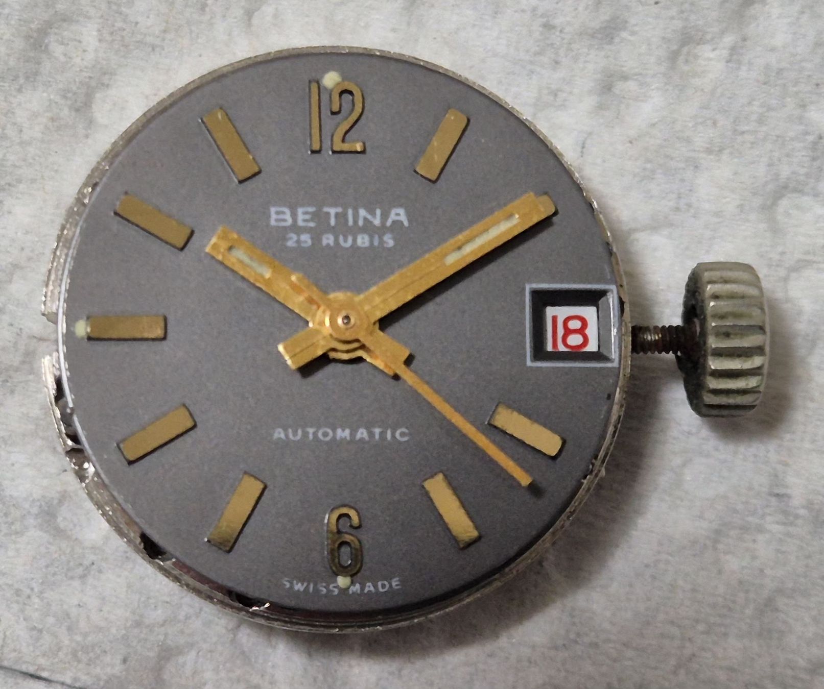 Orologi: Betina, mouvement – Difettoso da Genève venduto da BKYB