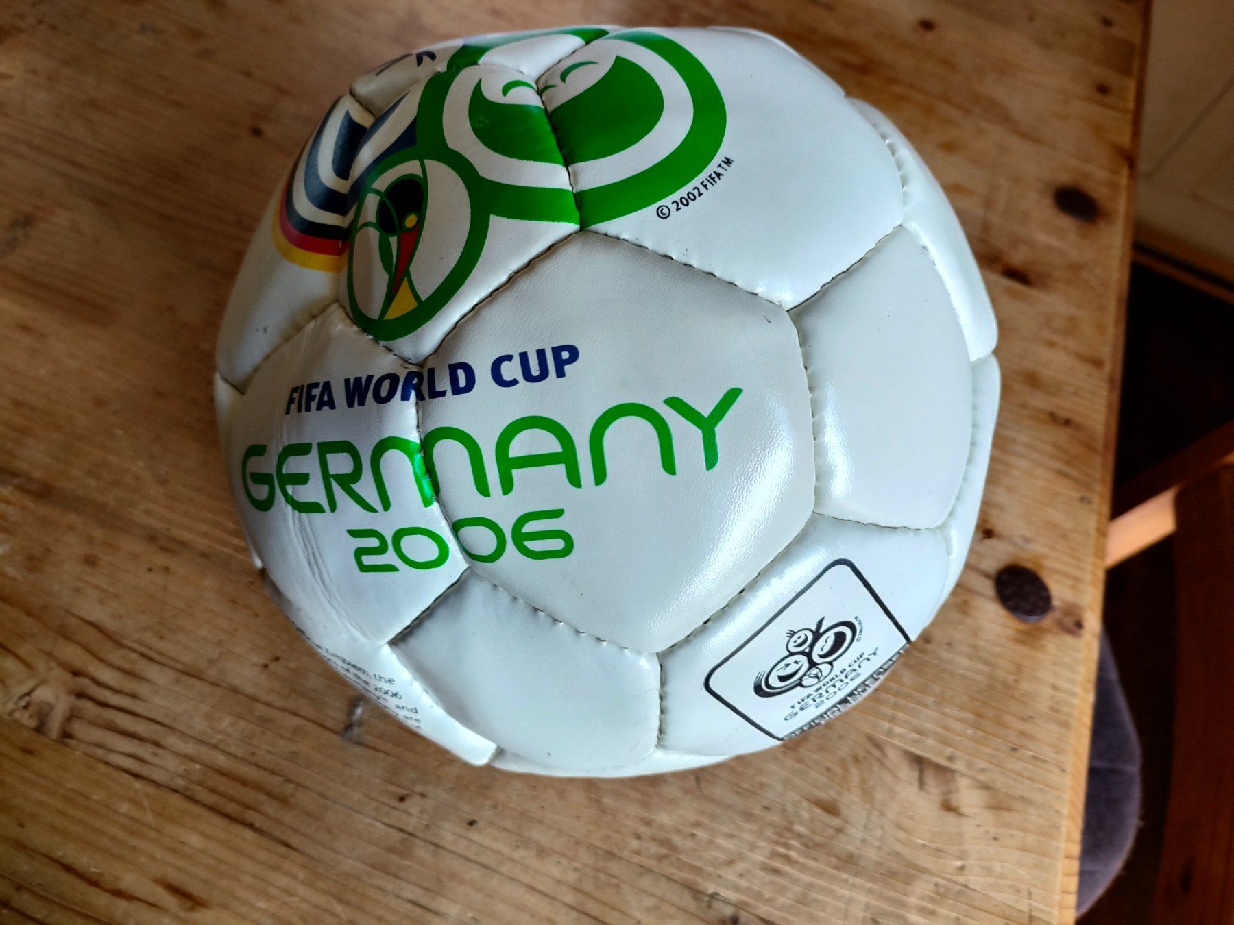 Bälle: Fifa World Cup Germany 2006 Lederball – Neu (gemäss Beschreibung) aus Romanshorn von Kattamaran 1