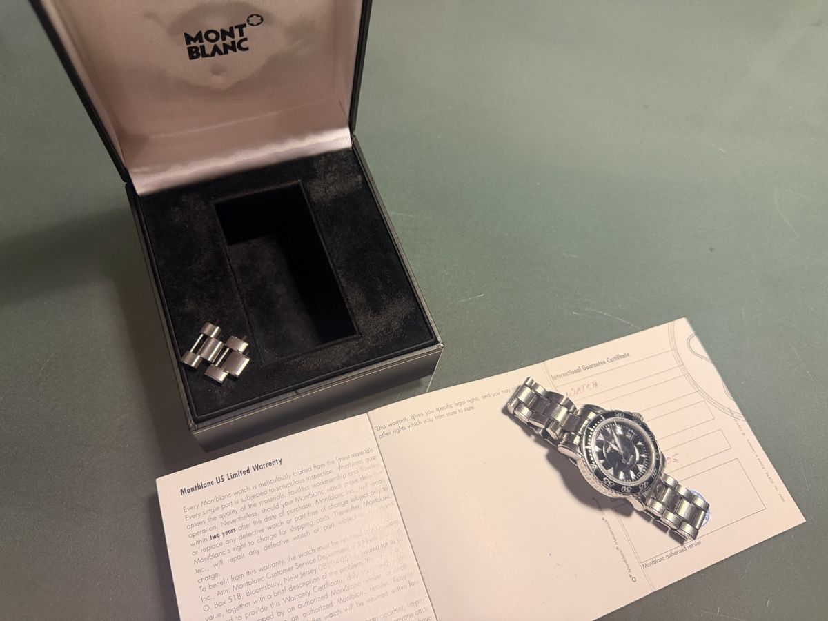 Montblanc Orologi: Montblanc Meisterstück Solitaire – Usato da Kilchberg ZH venduto da 911air 3