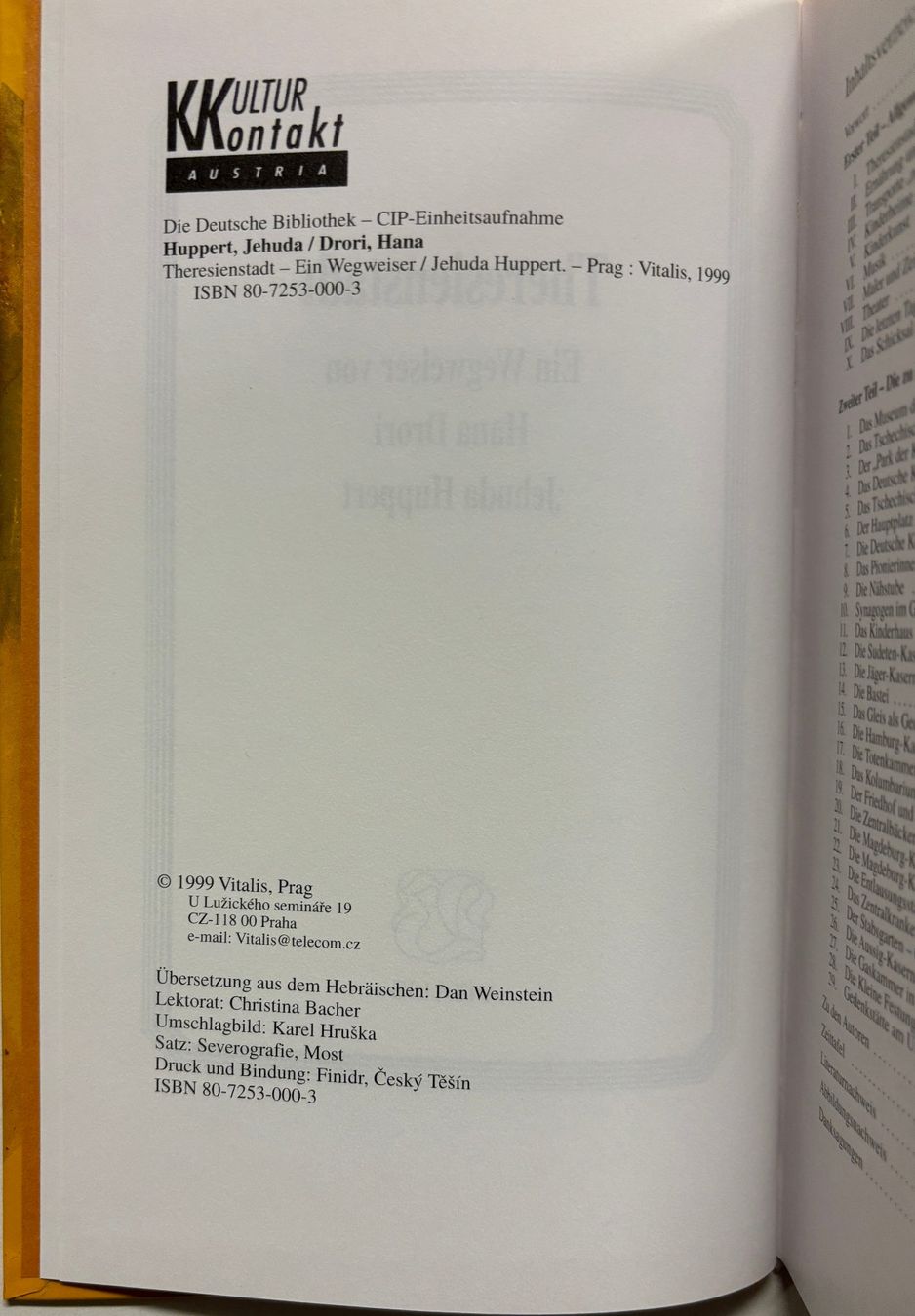 Libri: Theresienstadt - Ein Wegweiser – Nuovo (secondo la descrizione) da Sarnen venduto da Livres 2