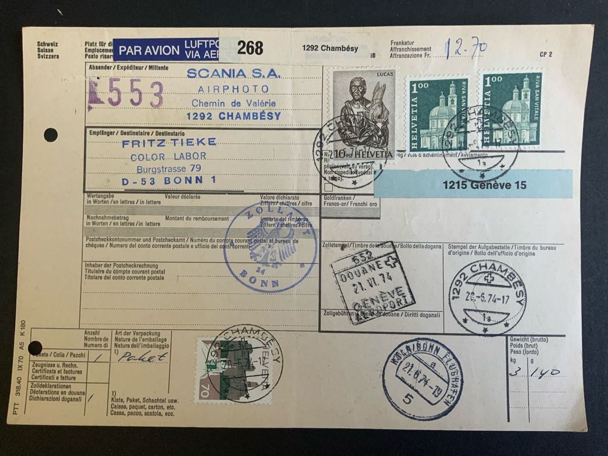 Tous les timbres: Chambésy – D'occasion à Binningen par chr_cr5n