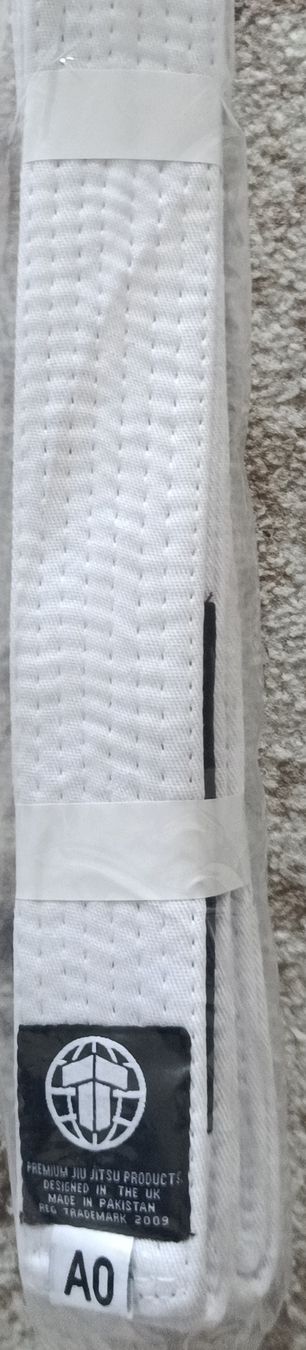 Cinture: Weiss-Gurt A0 Jiu Jitsu, neu – Nuovo e nell'imballaggio originale da Wallisellen venduto da carla2309