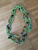 Collane fatte a mano con perline turchese e verde