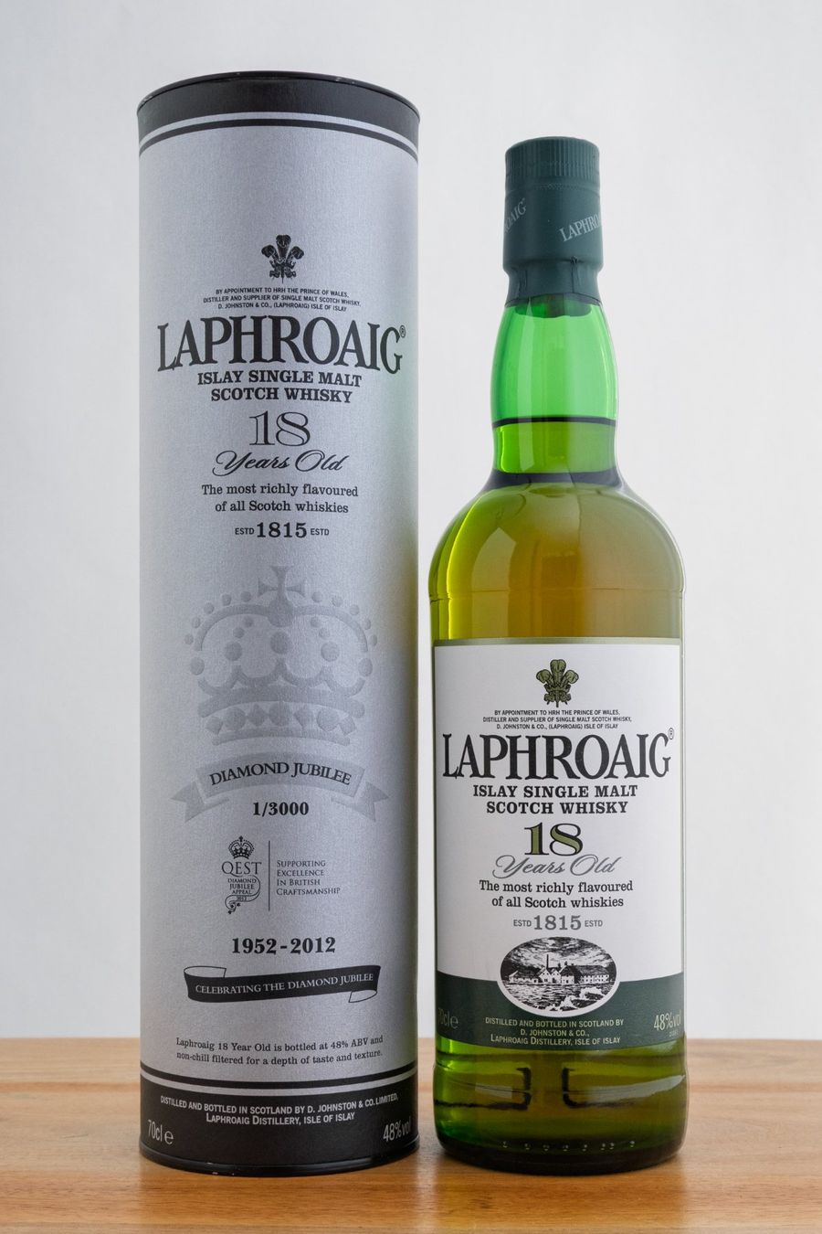 Laphroaig Bevande alcoliche: Laphroaig - Diamond Jubilee - 18Y – Nuovo e nell'imballaggio originale da Zofingen venduto da maltpoint
