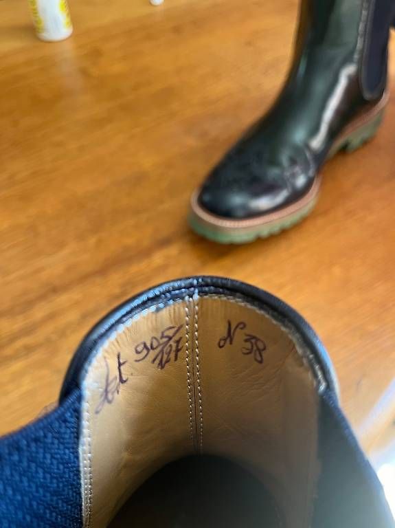 Scarpe da donna: WUNDERSCHÖNE CHELSEA BOOTS, ARBITER LEDERSTIEFEL – Usato da Bern venduto da nal_5x9x 3