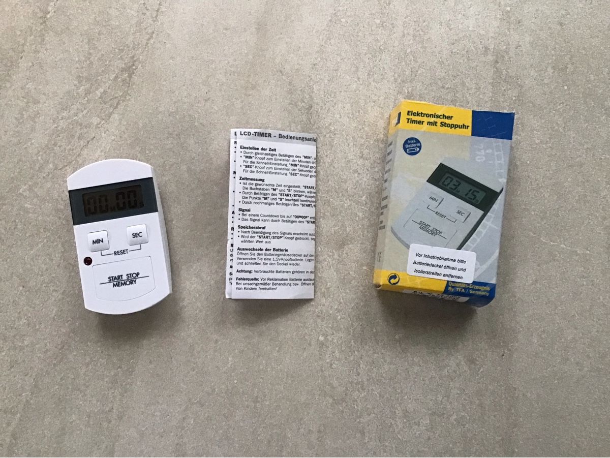 Messen: Elektronischer Timer mit Stopuhr – Gebraucht aus Giswil von Pingu109
