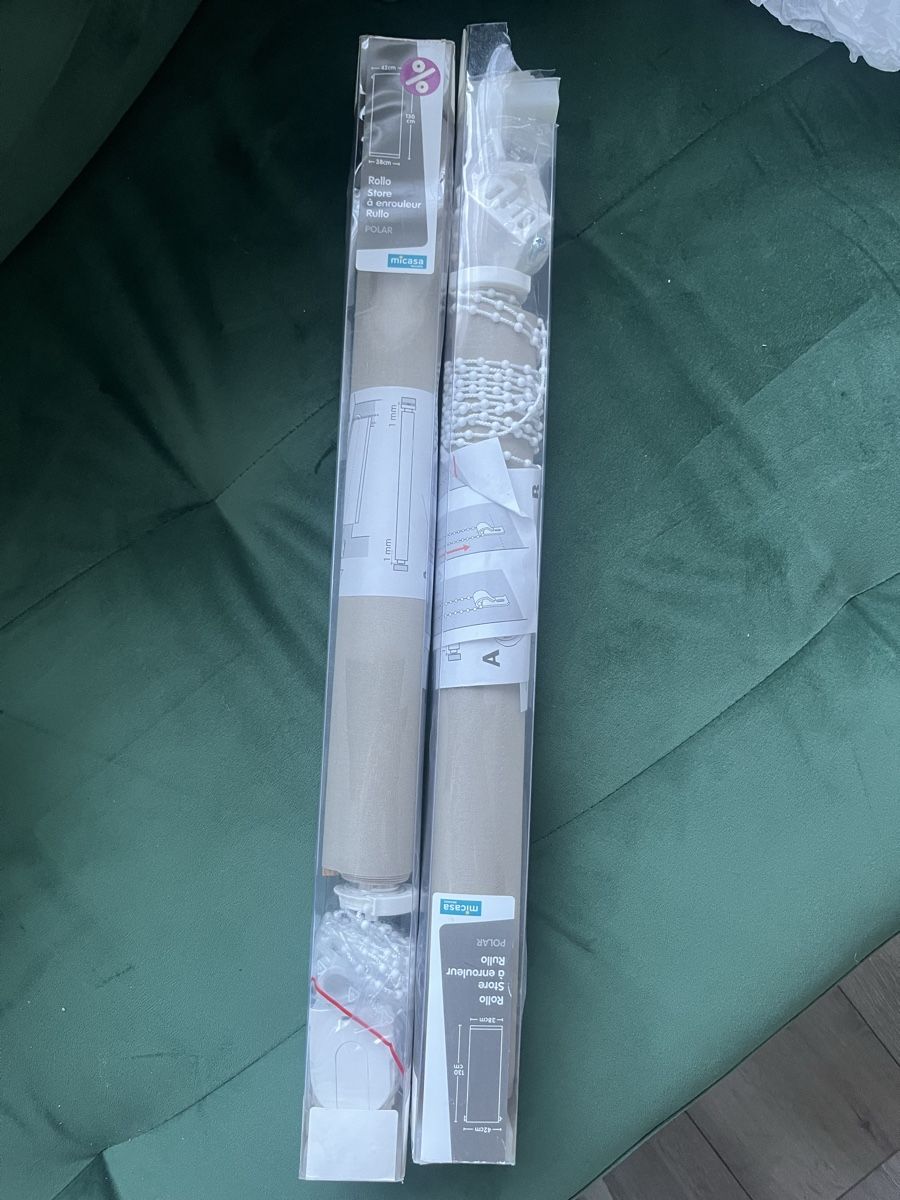 Micasa Tende: Rollos Grau (2 Stücke) – Nuovo e nell'imballaggio originale da Luzern venduto da noe_jc8r
