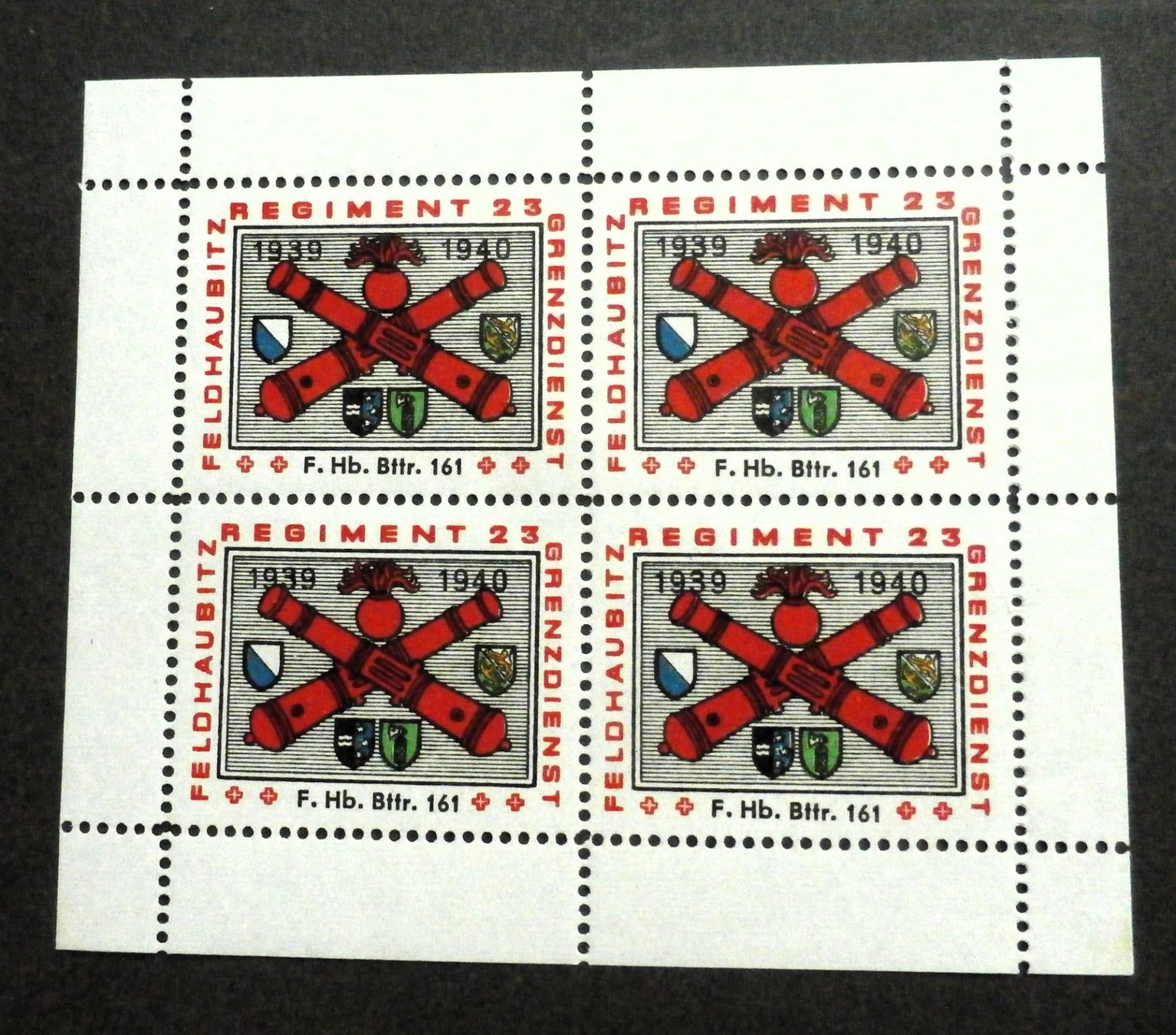 Tous les timbres: CH Soldatenmarken Block** – Neuf (Voir description) à Kehrsatz par Bernherb2