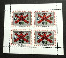 CH Soldatenmarken Block**