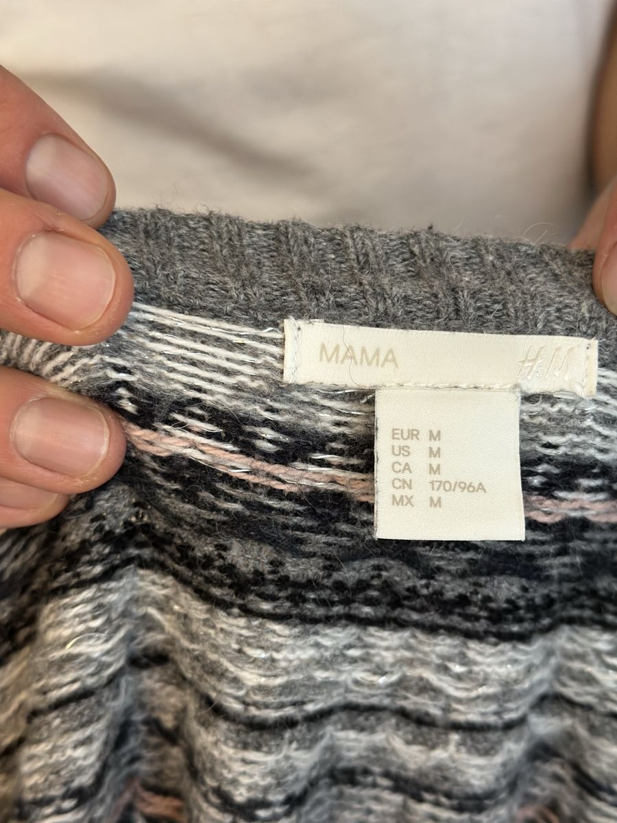 H&M Pullover & Sweatshirts: Umstandsmode Winterpullover M von H&M – Gebraucht aus Hallau von iwo_hp9b 1
