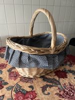 Grand panier doublé tissu