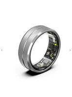 Gesundheit-Überwachender SmartRing mit Ladecase Titan Silber