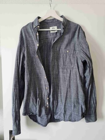 Hemd von C&A, Grösse M, blau-grau, Regular Fit!