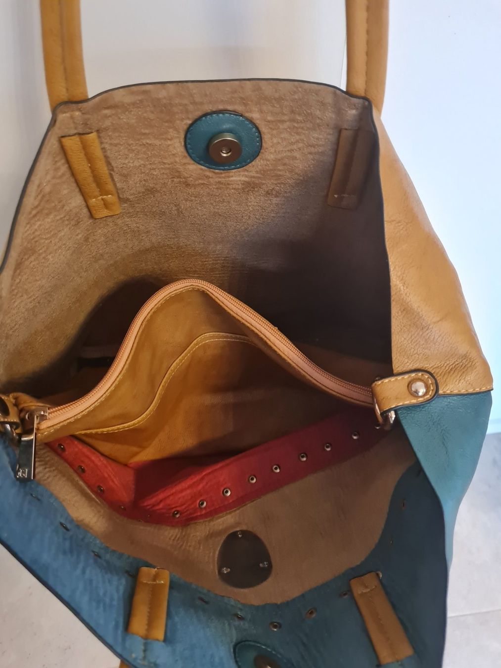 Borse da donna: TOTENKOPF SHOPPER TASCHE – Usato da Steg im Tösstal venduto da goldlionfree 4