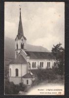 CP BE/JU Moutier L'Eglise protestante